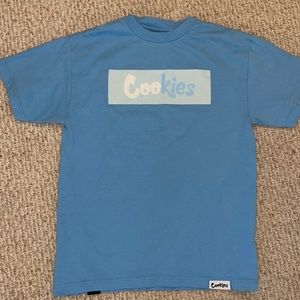 Medium Light Blue Cookies T-Shrit